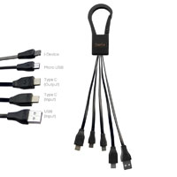 CHARGING CABLE ADAPATER, BLACK
